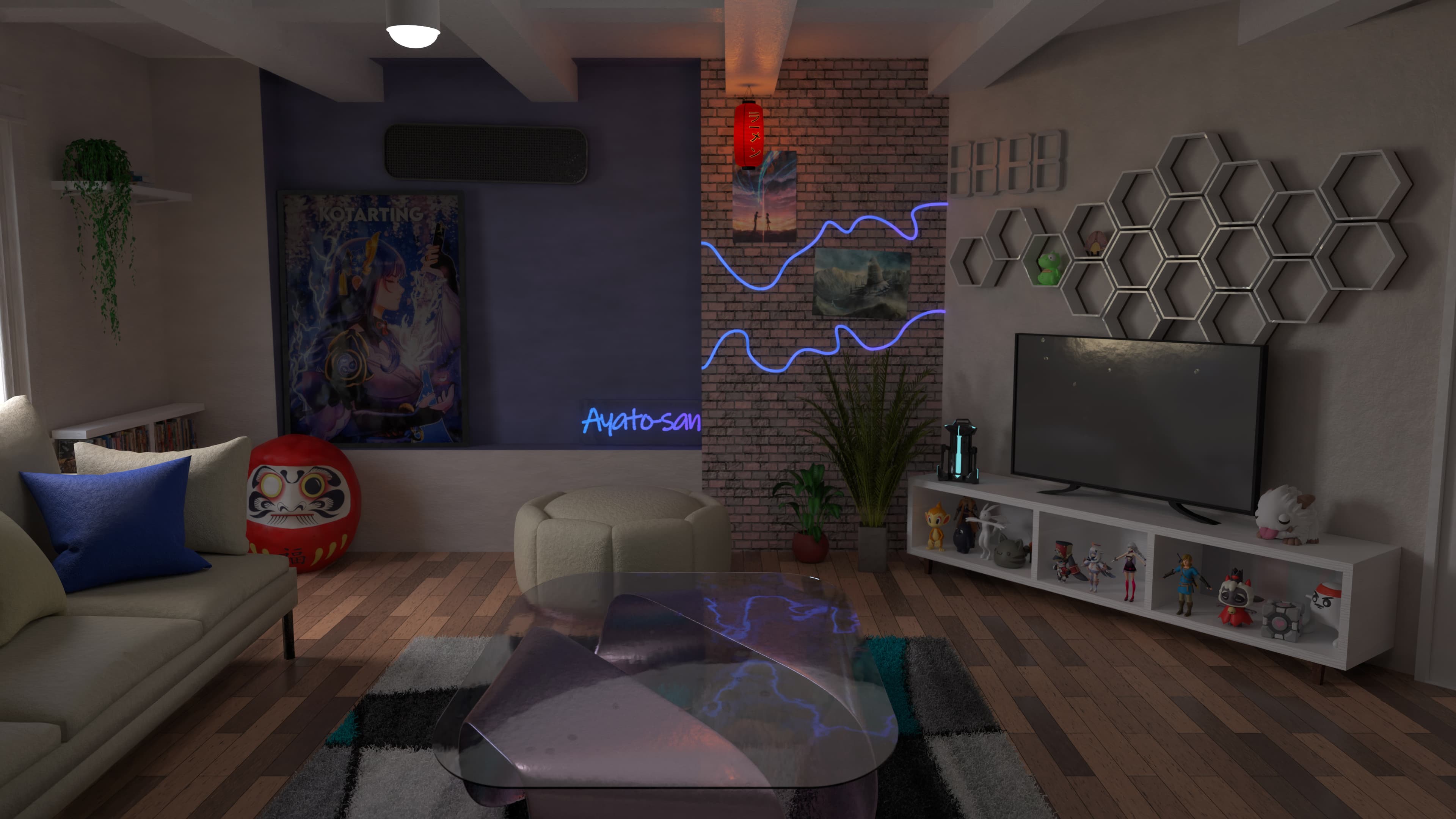 deuxième itération de décors 3D